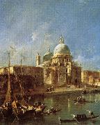 Francesco Guardi Santa Maria della Salute oil painting artist